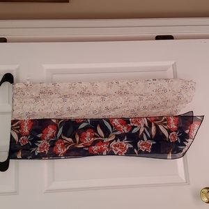 Set of 2 Scarf Belts 18-20 Great for Denim .